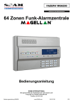 64 Zonen Funk-Alarmzentrale