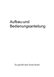 Aufbau-und Bedienungsanleitung