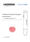 Bedienungsanleitung HORIBA B-771