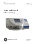 Kaye Validator® - GE Measurement & Control