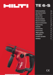 TE 6-S - Hilti