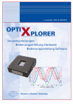 Auszüge aus Handbuch OptiXplorer