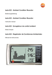 testo 623 · Ambient Condition Recorder testo 623