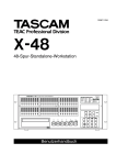 Benutzerhandbuch für Tascam X-48