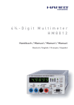 Manual HM 8012_D_E_F_S.indd
