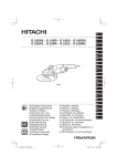 G 23SRU - Hitachi Koki