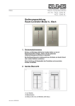 Bedienungsanleitung zu Jung RCD3094M FD-design