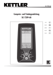 Computer- und Trainingsanleitung SG 7209-68