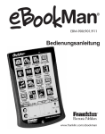 eBookMan Bedienungsanleitung - Franklin Electronic Publishers, Inc.