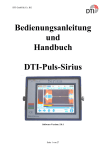 Bedienungsanleitung und Handbuch DTI-Puls