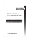 Bedienungsanleitung HDTV Satelliten