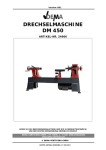 DRECHSELMASCHINE DM 450 - DEVO