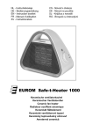 EUROM Safe-t-Heater 1000