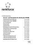 Gravier- und Fräszubehör für 3D-Drucker RF1000