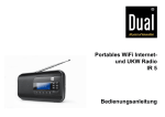 Portables WiFi Internet- und UKW Radio IR 5
