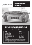 51462 AE CD Clock Radio IM_D.indd