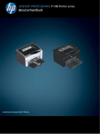 HP LaserJet Professional P1100 Printer series User Guide