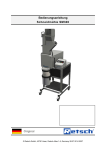 Bedienungsanleitung Schneidmühle SM300 Original