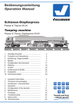 Bedienungsanleitung Operation Manual