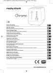 Morphy Richards Instruction Book