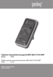 Digitales Kapazitätsmessgerät MES MULTI DS-568F
