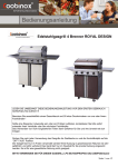 Royal Design 4 Brenner Bedienungsanleitung