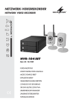 NVR-104 SET NETZWERK-VIDEOREKORDER