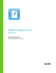SMART Notebook 15 user's guide for Mac OS X operating system