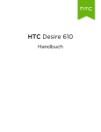 Bedienungsanleitung HTC Desire 610