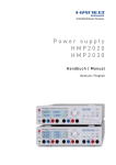 HMP2030 Manual DE_EN.indd