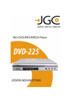 Mini DVD/MP3/MPEG4 Player BEDIENUNGSANLEITUNG
