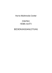 FANTEC HDMI miniTV Handbuch 14.06.2012 792.3 KB PDF
