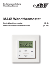 MAX! Wandthermostat - eQ-3