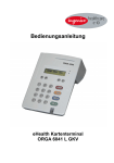 Bedienungsanleitung orga 6041  - Ingenico Healthcare/e-ID