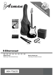 IAN 75633 E-Gitarrenset