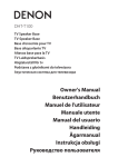 Owner's Manual Benutzerhandbuch Manuel de l'utilisateur Manuale