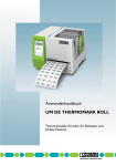 Anwenderhandbuch UM DE THERMOMARK ROLL