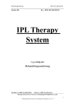 IPL Therapy System Handbuch