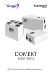 domekt rego/recu - Ventilair Group