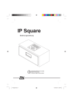 IP Square Weiss Bedienungsanleitung