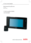 Bedienungsanleitung/Garantie 7“ LCD-TV mit DVB-T