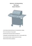 Gebrauchs- und Aufbauanleitung BBQ Gasgrill Modell: CB4-S001-C