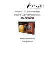 PD-CP26CM Industrie- LCD- Flachbildschirm