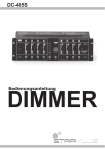 Bedienungsanleitung • Stairville • Dimmer • DC-405S