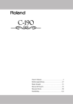 C-190 - Clavis Piano's
