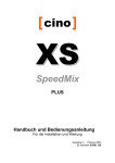 SpeedMix PLUS Handbuch und