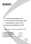 6-Kanal-Fernsteueranlage „FS-T6“