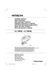 CJ 14DSL • CJ 18DSL - Hitachi Power Tools Australia Pty Ltd