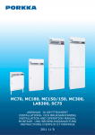 MC70, MC180, MC150/150, MC300, LAB300, SC75