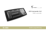 LED-Commander 16/2 DMX-controller bedienungsanleitung